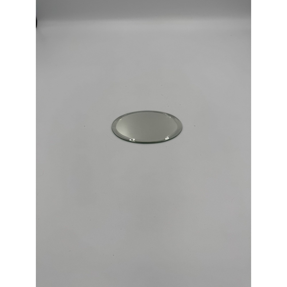 4x2.5 Oval‎ Mirrored Candle Plate